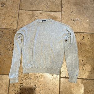 Brandy Melville women’s knit sweater gray one size OS soft EUC